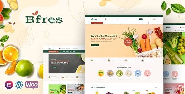 Bfres v1.0.5 – Organic Food WooCommerce Theme