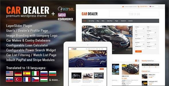 Car Dealership v1.6.0 – Automotive WordPress Theme