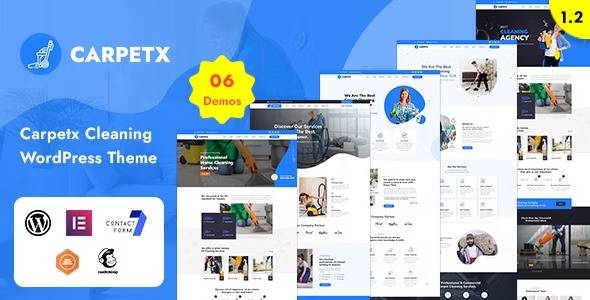 Carpetx v1.6 – Cleaning Services WordPress Theme