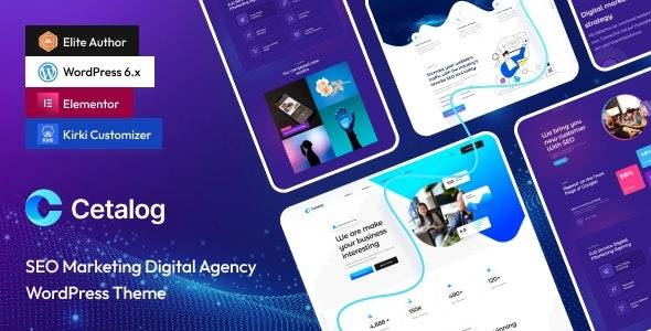 Cetalog v1.0.4 – Marketing & SEO Agency WordPress Theme