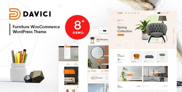 Davici v1.2.4 – Furniture WooCommerce WordPress Theme