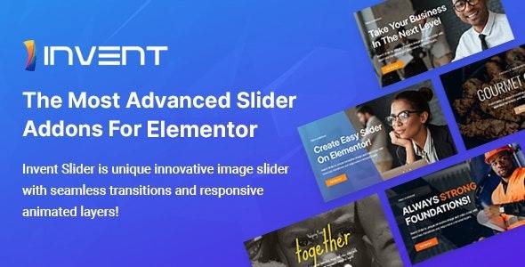 Invent Slider for Elementor v1.0.2