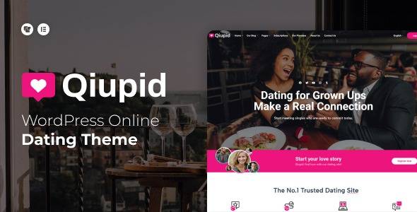 Qiupid v1.3 – WordPress Dating Theme