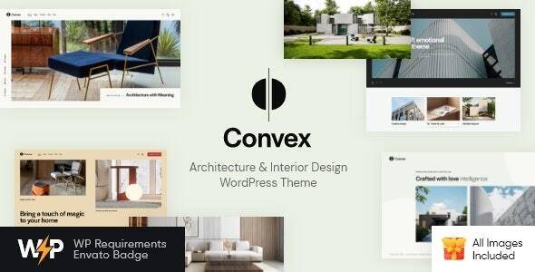 Convex v1.0 – Architecture & Interior Design WordPress Theme