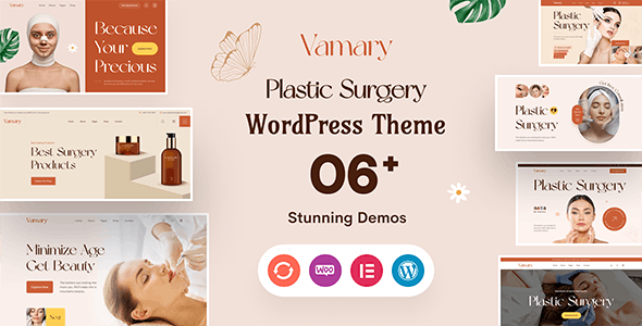 Vamary v1.0.1 – Plastic Surgery WordPress Theme