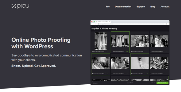 picu Pro v1.0.2 – Online Photo Proofing with WordPress (Updated)