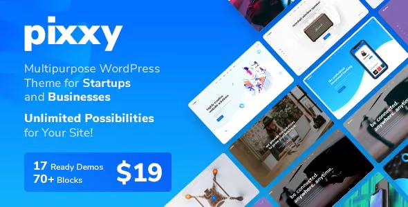 Pixxy v1.1.6 – App, Software & SaaS Startup WordPress