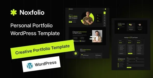 Noxfolio v1.0.1 – Personal Portfolio Resume WordPress Theme