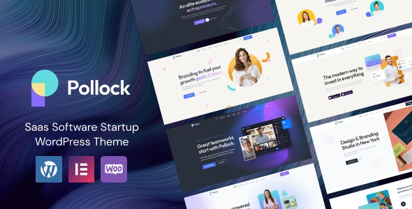 Pollock v1.1.6 – Saas Software Startup WordPress Theme