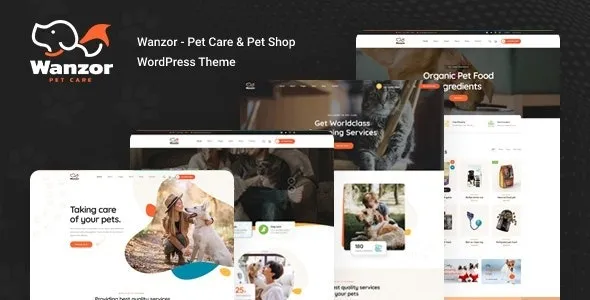 Wanzor v1.1.4 – Pet WordPress Theme