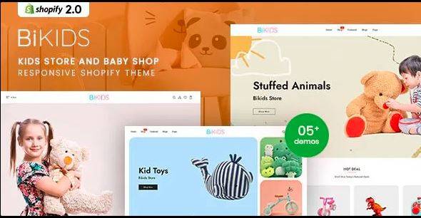 Bikids Kids Store & Baby Shop Responsive Shopify Theme