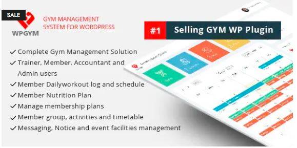 Fixed* WPGYM WordPress Gym Management System