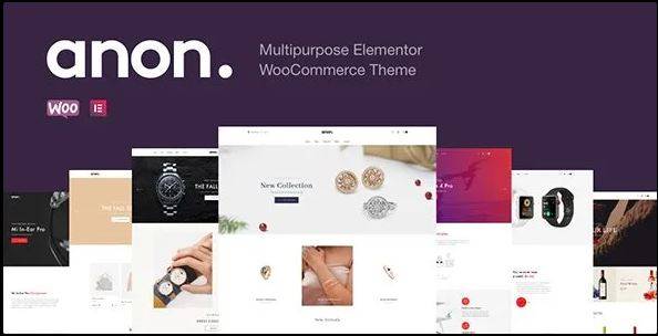 Anon v2.2.10 Multipurpose Elementor WooCommerce Themes