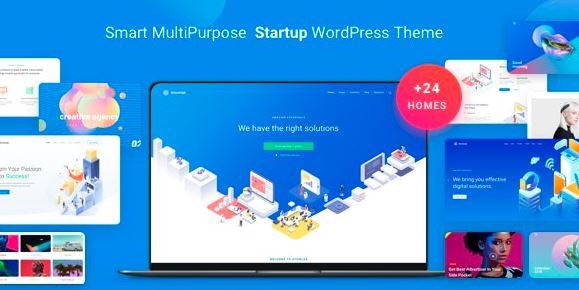 Atomlab v2.2.1 Startup Landing Page WordPress Theme