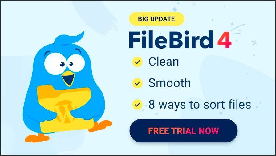 FileBird Pro WordPress Media Library Folders