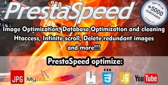 Prestashop Presta Speed v6.0.1 database / webp / image site optiomization