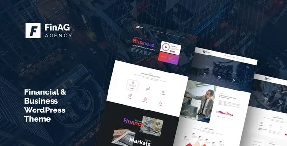 Finag v1.5.0 – Creative & Finance Agency WordPress Theme