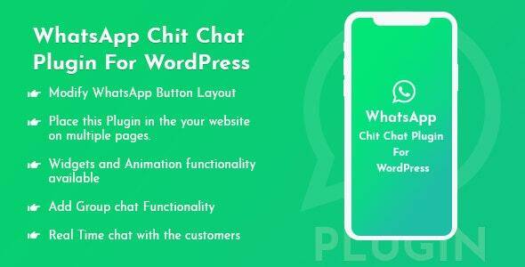 Chit v1.0.2 – WhatsApp Chat WordPress Plugin